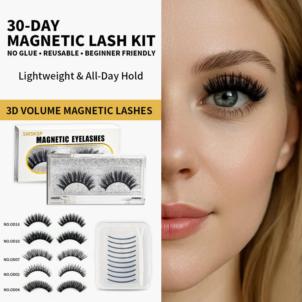 Reusable Magnetic Lash Kit – Up to 30 Wears