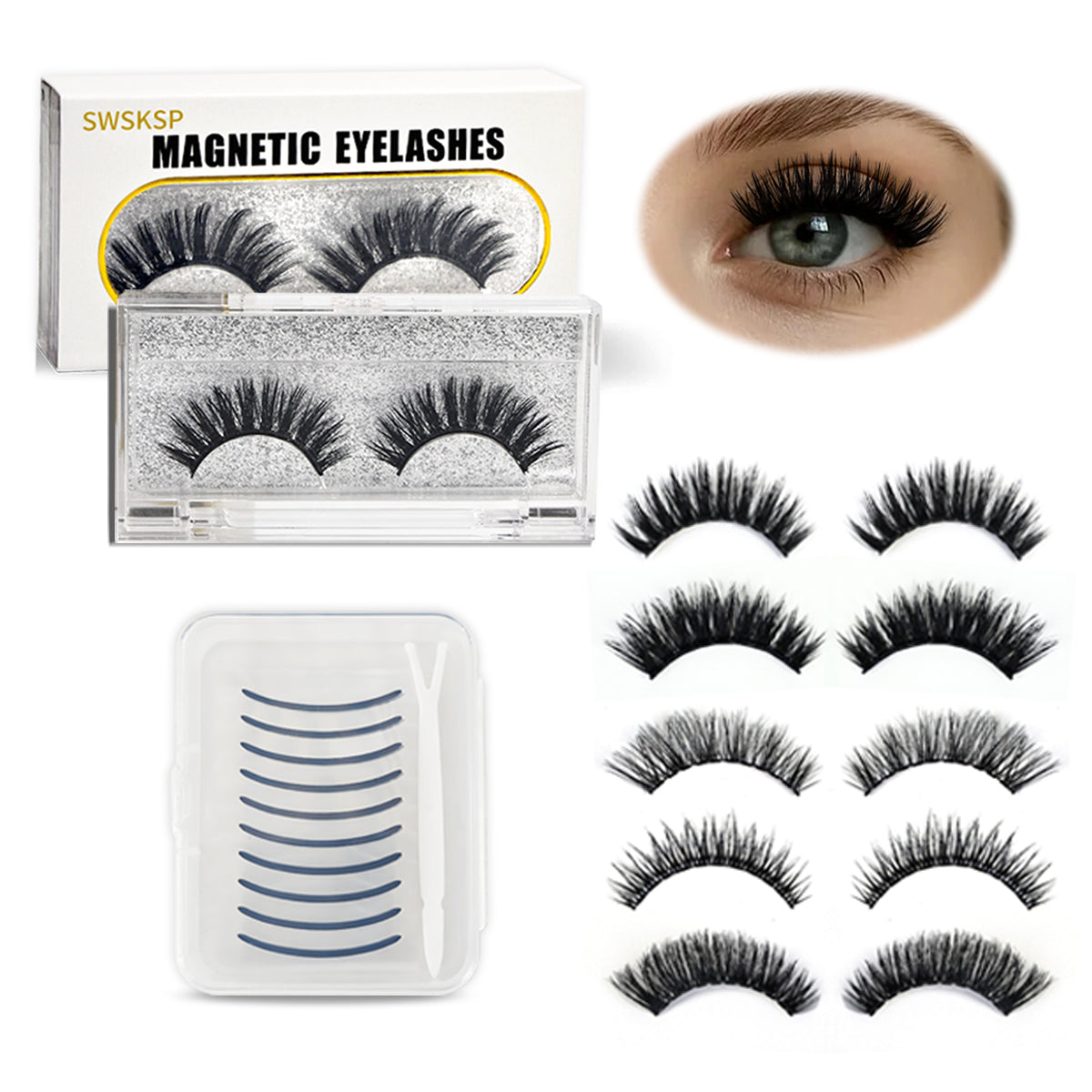 Reusable Magnetic Lash Kit – Up to 30 Wears